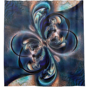 Conception  shower curtain