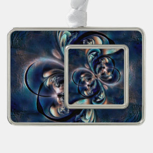 Conception  silver plated framed ornament