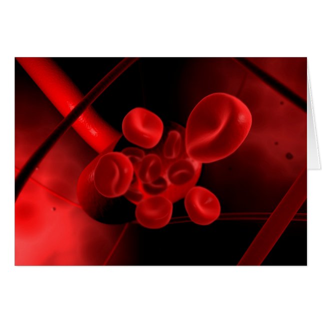 Conceptual Image Of A Blood Vessel (Front Horizontal)