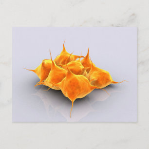 Conceptual Image Of A Group Of Platelets Postcard