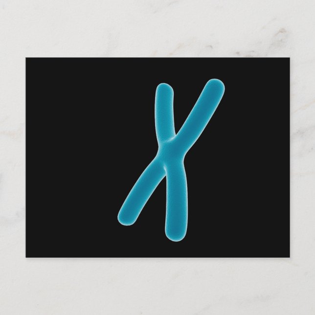 Conceptual Image Of Chromosome 3 Postcard (Front)