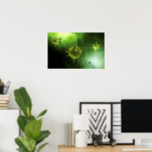 Conceptual Image Of Common Virus Poster (Home Office)