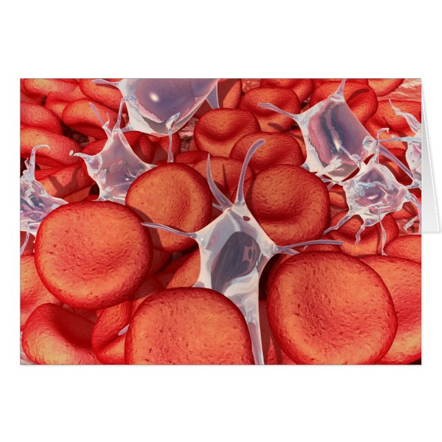 Conceptual Image Of Red Blood Cells 2 (Front Horizontal)