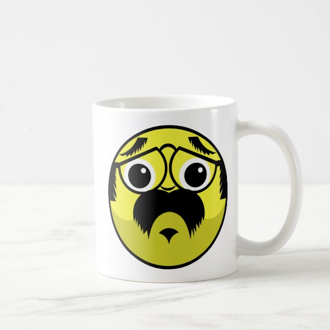 Concerned Dad Face Coffee Mug (Right)