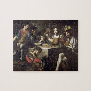 Concert around the bas-relief jigsaw puzzle