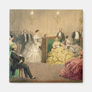 Concert at the Chausee d'Antin' Magnet
