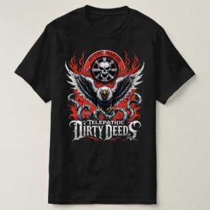 Concert Clothing Heavy Metal Rock Band Psychic Gig T-Shirt