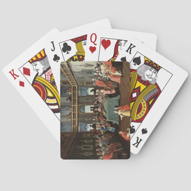 Concert in a Private House Playing Cards (Back)