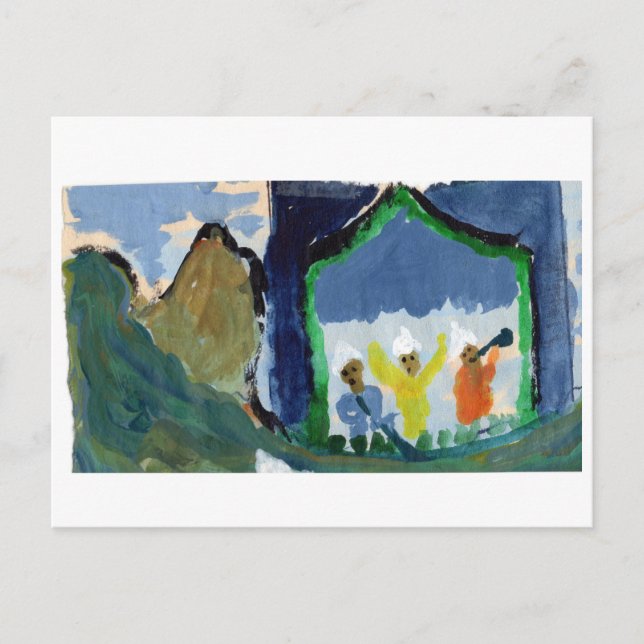 Concert in the mountains postcard (Front)
