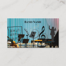 Concert Music Standard, 3.5" x 2.0" Business Card