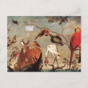 Concert of Birds by Frans Snyders Postcard