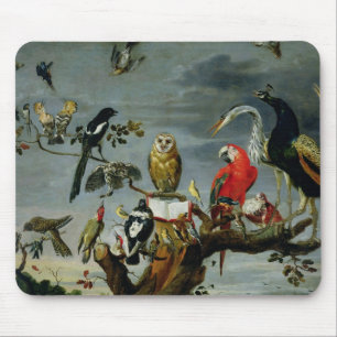Concert of Birds Mouse Pad