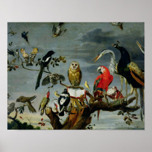 Concert of Birds Poster