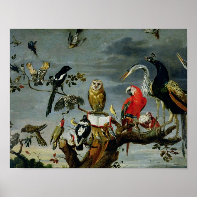 Concert of Birds Poster (Front)