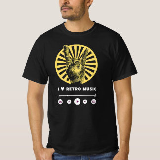 Concert or festival of Retro music mens t-shirt