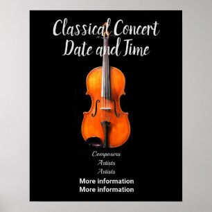 Concert Poster to Customise