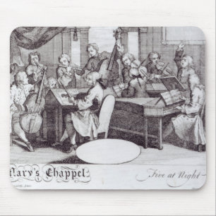 Concert Ticket for Mary's Chapel Mouse Pad