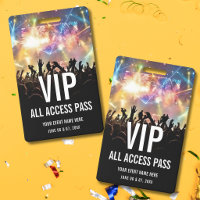 Concert Ticket VIP All Access Pass