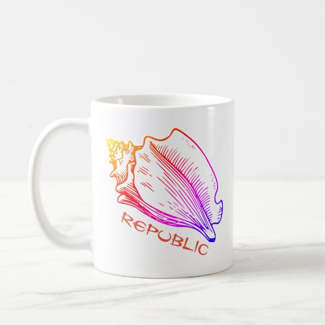 Conch Republic Coffee Mug (Left)