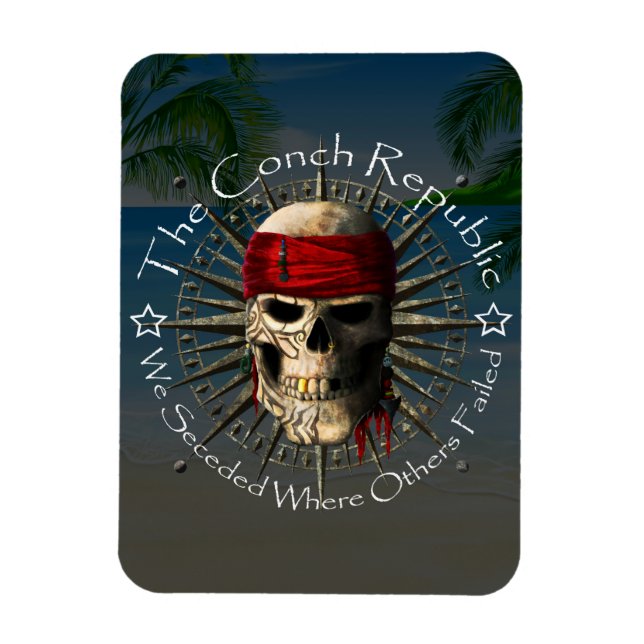 Conch Republic We Seceded Magnet (Vertical)