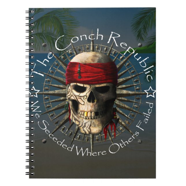 Conch Republic We Seceded Notebook (Front)