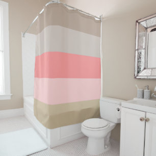 Conch Seashell Colors Shower Curtain