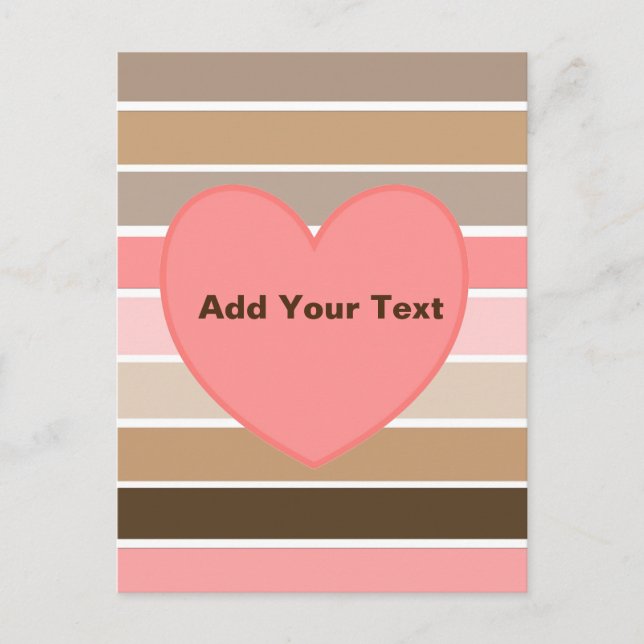 Conch Seashell Colours Postcard (Front)