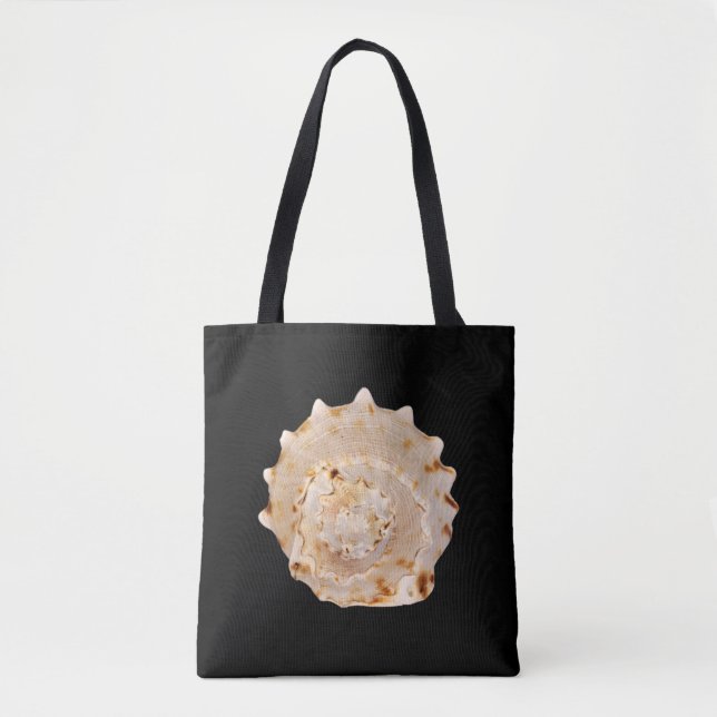 Conch Shell All Over Print Tote Bag (Front)
