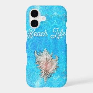Conch Shell "Beach Life"