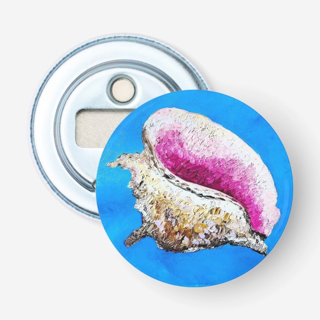 Conch Shell Bottle Opener (Front)