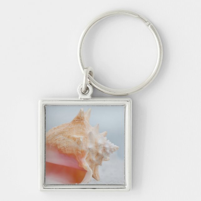 Conch Shell | Florida Key Ring (Front)