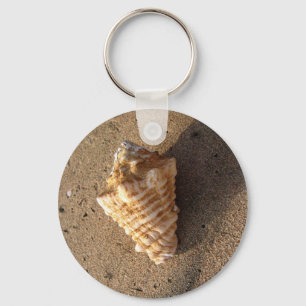 Conch Shell Keychain (Colour)