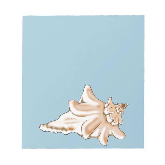 Conch Shell Notepad (Front)