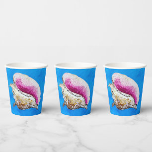 Conch Shell Paper Cups