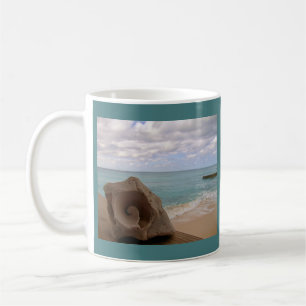 Conch Shell Paradise Beach Coffee Mug