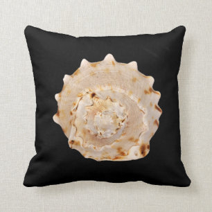 Conch Shell Throw Cushion