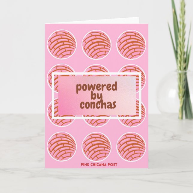 Conchas Greeting Card (Front)