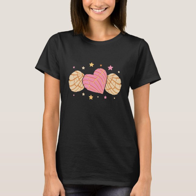 Conchas Pan Dulce Latina Mexican Mujer Concha Past T-Shirt (Front)