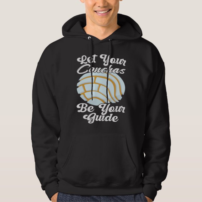 Conchas Pan Dulce Latina Sweet Mexican Mujer Dulce Hoodie (Front)