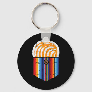 Conchas Serape Pocket Cinco De Mayo Mexican Fiesta Key Ring
