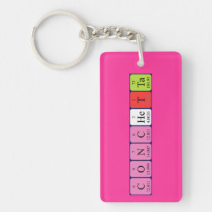 Conchetta periodic table name keyring