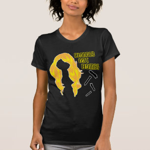 Conchords Blondes not Bombs T-Shirt