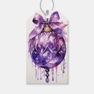  Concord Beauty : Shimmering Purple Gift Tags