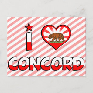 Concord, CA Postcard