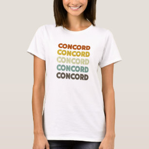 Concord California American Ca Usa Hometown Reside T-Shirt
