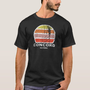 Concord California Vintage Sunset T-Shirt