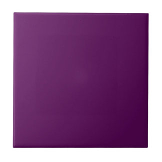 CONCORD GRAPE (a solid rich purple colour) ~ Tile