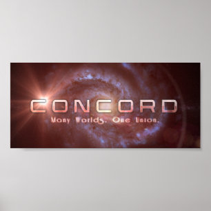Concord Logo (10x4.5) Poster