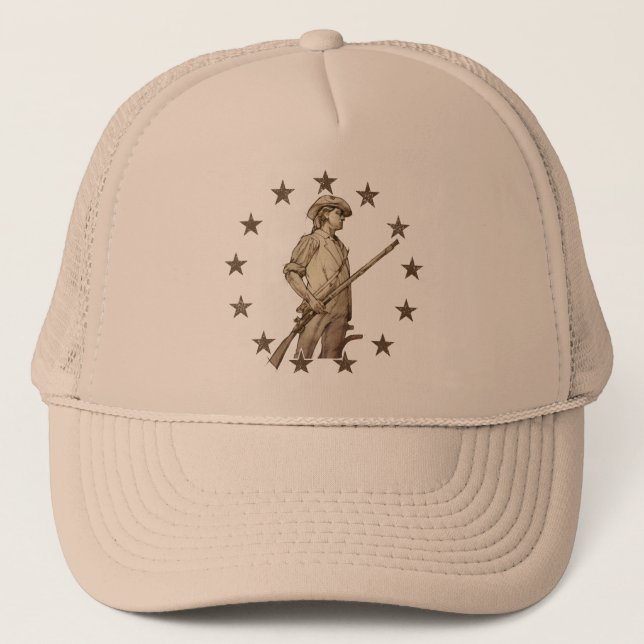 Concord Minuteman Trucker Hat (Front)