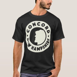 Concord New Hampshire Circle Tan T-Shirt